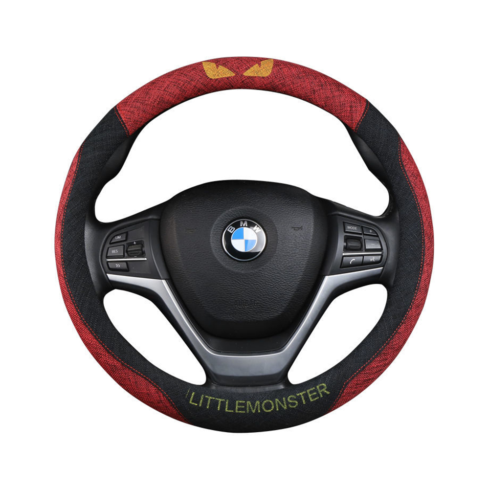 Leather and Carbon fiber BMW Car Steering - Image 2